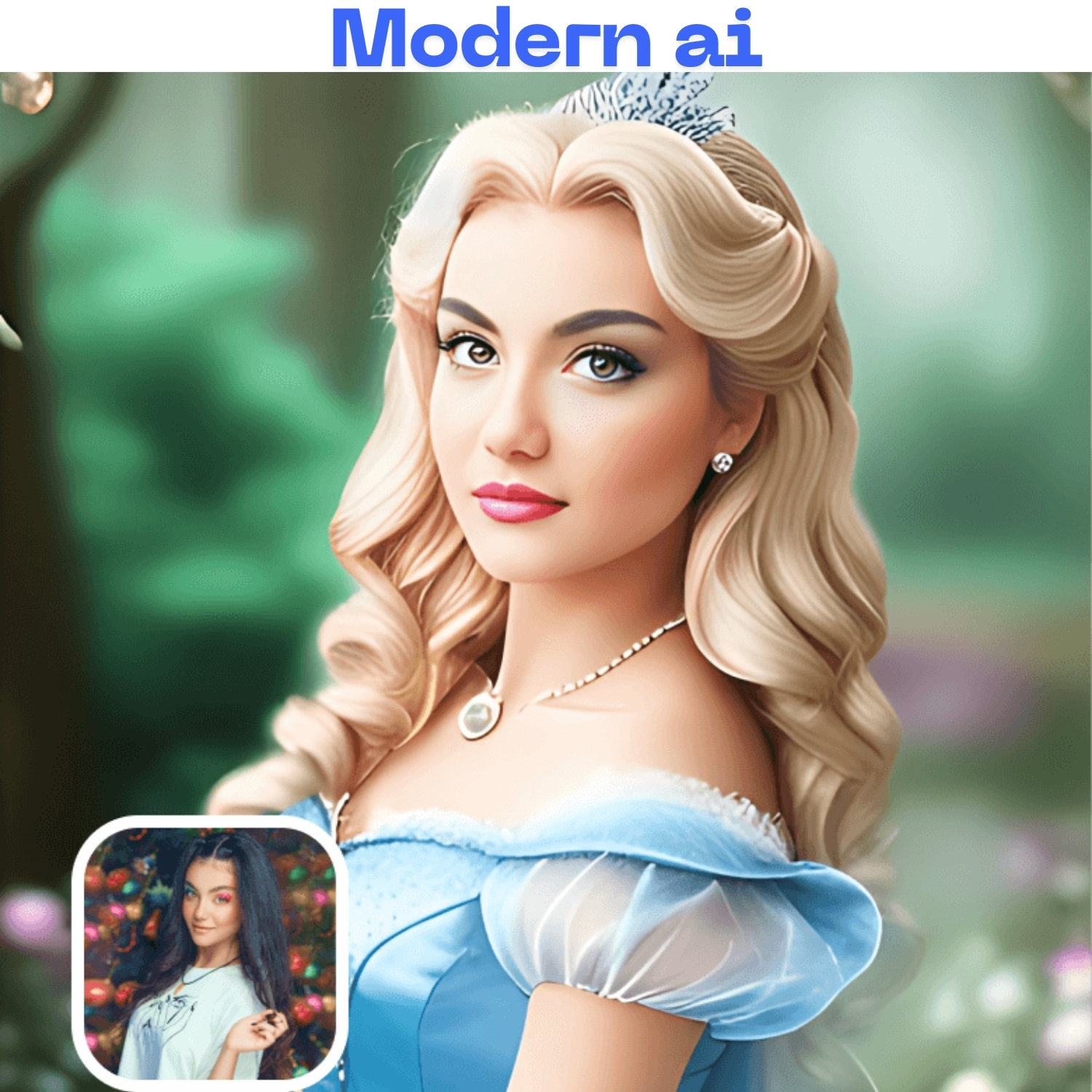 AI-generated portrait example